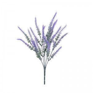 MW02508 Ururabyo rwa artificiel Bouquet Lavender Uruganda rutaziguye Kugurisha Indabyo Urukuta