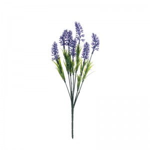 MW02522 Artificial Flower Bouquet Lavender Wholesale Garden Wedding Decoration