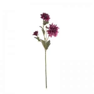 MW07502 Sztuczny kwiat Dalia Fabryka Sprzedaż bezpośrednia Jedwabne kwiaty