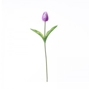 MW08515 Artipisyal na Flower Tulip Mataas na kalidad na Dekorasyon sa Kasal sa Hardin