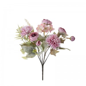 ЦЛ10506 Букет од вештачког цвећа каранфили Реалистични централни делови за венчање