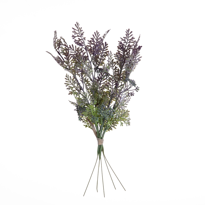 DY1-3706 Flor Artificial Planta Folha Decoração de casamento de jardim de alta qualidade
