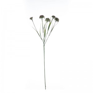 DY1-3761 Artificial Flower Plant Scallion bọọlụ na-ere ahịa agbamakwụkwọ