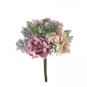 DY1-3816 Bouquet Flower Artificial Peony Decoration Wedding High quality