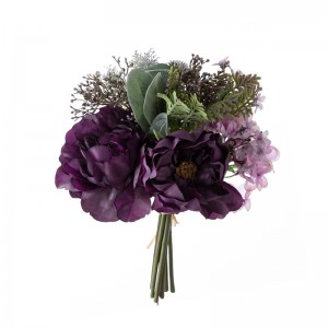 DY1-3864 ດອກໄມ້ທຽມ Bouquet Peony ອອກແບບໃຫມ່ຂອງຂວັນວັນແຫ່ງຄວາມຮັກ