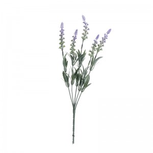 DY1-3940 Жасалма гүл букет Lavender ысык сатуу гүл дубал көшөгө