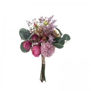 DY1-3974 Buquê de flores artificiais Strobile Decoração de casamento de venda quente