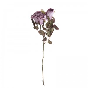 DY1-4373 Flower Artificial Rose Zafin Siyar da Furen bangon bango