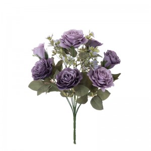 DY1-4576 Искусственный букет роз Горячие продажи шелковых цветов