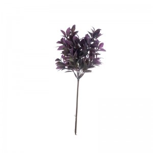 CL11520 Umetne rože, rastlinski listi, realistični praznični okraski