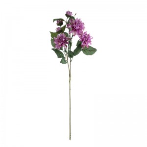 DY1-5380 Artificial Flower Dahlia Hot Selling Flower Wall Bakteppe