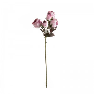 DY1-5520 ดอกไม้ประดิษฐ์ดอกกุหลาบขายร้อนตกแต่งสวนงานแต่งงาน