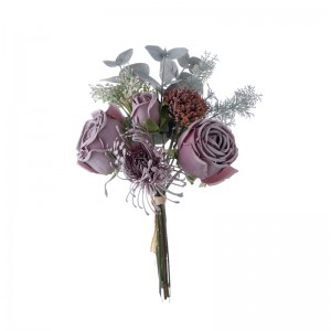 DY1-6621 Букет искусственных цветов Роза Реалистичный декоративный цветок