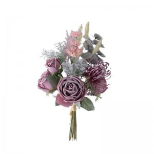 DY1-6622 Artificial Flower Bouquet Rose Factory Direct Sale Party Decoration