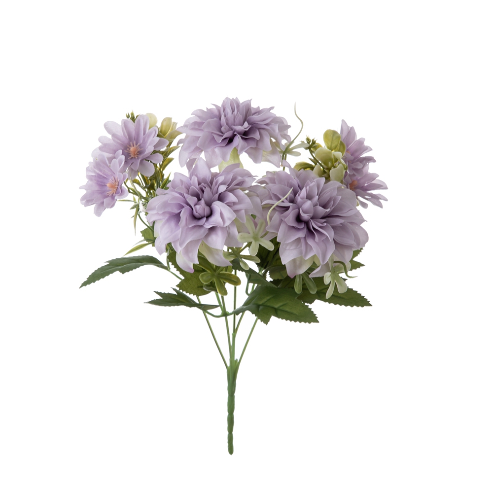 MW55717 Букет от изкуствени цветя Далия Реалистични декоративни цветя и растения