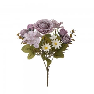 MW55723 Μπουκέτο Τεχνητού Λουλούδι Τριαντάφυλλο Φτηνές προμήθειες γάμου
