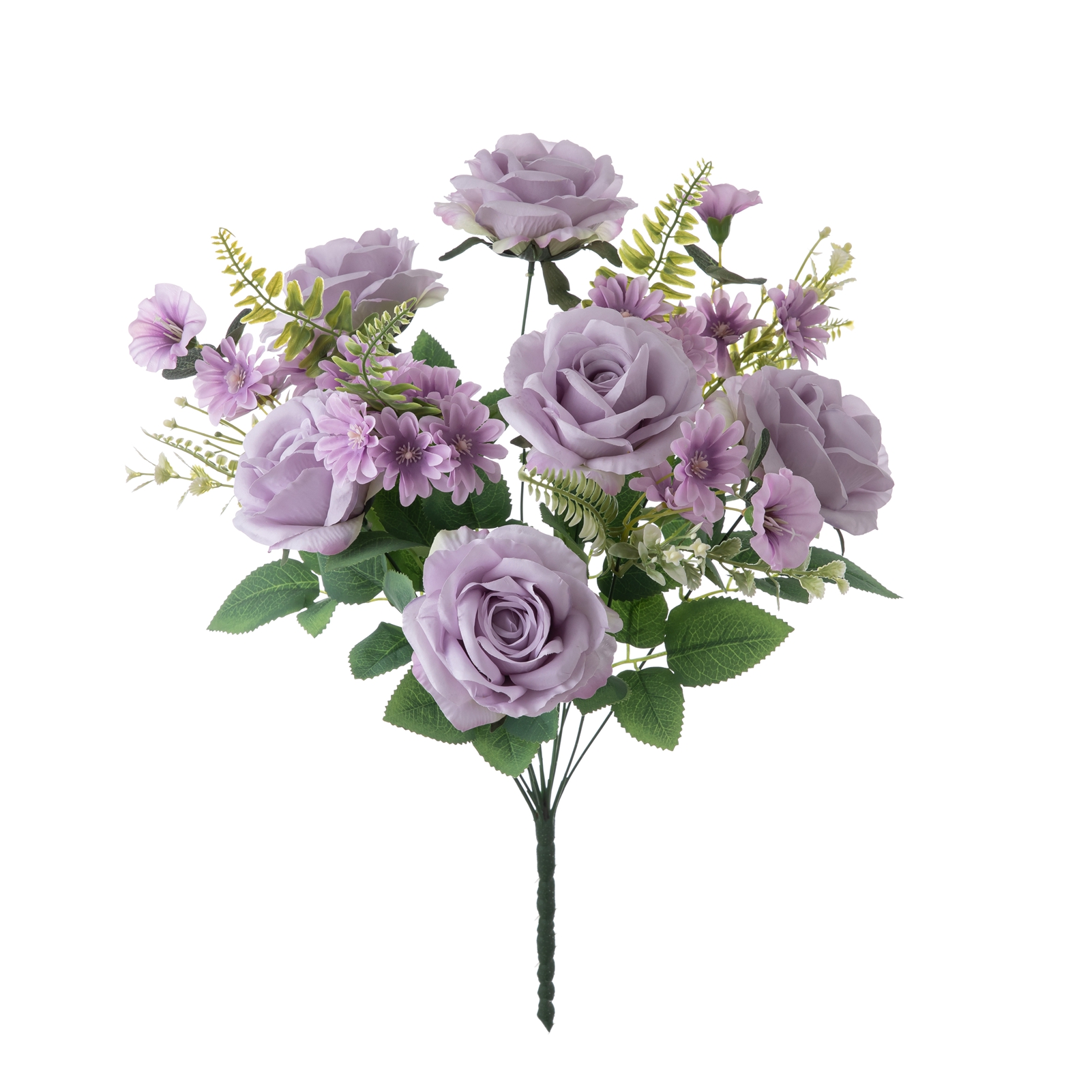 MW55729 Dirbtinių gėlių puokštė rožių naujo dizaino vestuvių reikmenys