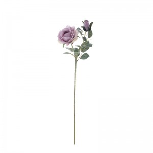 MW55739 mākslīgo ziedu roze karsti pārdod dekoratīvu ziedu