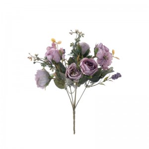 MW57510 זר פרחים מלאכותיים ורד פרחי משי למכירה חמה