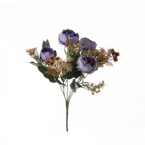 MW57515 باقة زهور اصطناعية من زهور الأقحوان الرخيصة من الحرير