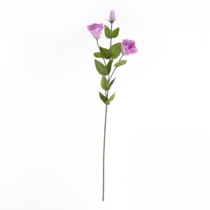 MW59609 कृत्रिम फूल Eustoma grandiflorum सस्तो उत्सव सजावट