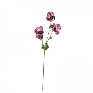 CL59503 कृत्रिम फूल पोस्ता लोकप्रिय सजावटी फूल और पौधे