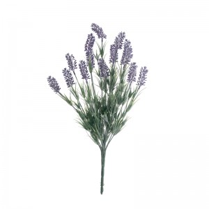 CL73502 Tusw Blodau Artiffisial Lavender Addurn Priodas Gwerthu Poeth