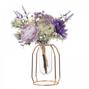CF01108 Buket Bunga Buatan Teh Gerbera Mawar Dandelion Perlengkapan Pernikahan Desain Baru