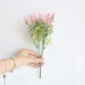 MW05554 Umetni šopek sivke, cvetlični plastični grm, okrasne rože in venci, poročna škatla s cvetjem CALLA, modni dizajni