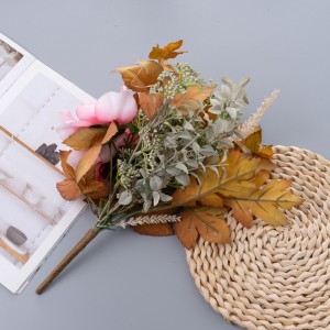 CL62510 Bouquet de fleurs artificielles pivoine décoration de mariage populaire