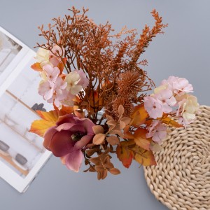 CL62511 Artificial Flower Bouquet Magnolia ການສະຫນອງ Wedding ທີ່ມີຄຸນນະພາບສູງ
