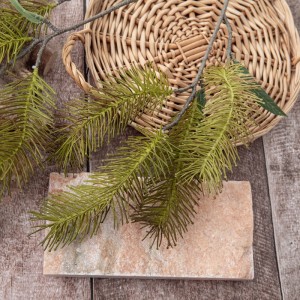 CL63519 ດອກໄມ້ທຽມຕົ້ນໄມ້ Pine Needle ຄຸນະພາບສູງ Christmas Picks