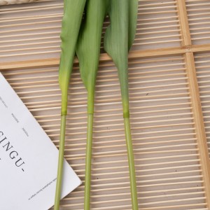 Centros de mesa populares para bodas con tulipanes de flores artificiales MW59620