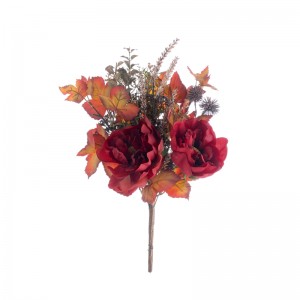 CL62510 Umelá kvetinová kytica Pivoňka Obľúbená svadobná dekorácia