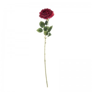 CL04502 Artipisyal na Bulaklak Rose Popular Garden Wedding Dekorasyon