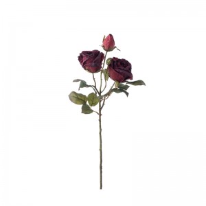 ЦЛ77515 Фабрика вештачког цвећа ружа Директна продаја цветна зидна позадина