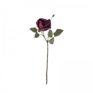 CL77524 Vruće prodavani ukrasni cvijet od umjetnog cvijeta ruže