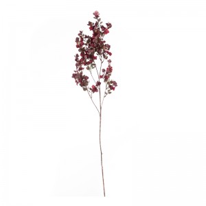 CL51504 Flor artificial flor de uva venda quente decoração de casamento de jardim
