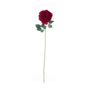 گل رز مصنوعی MW03503 گل و گیاه تزئینی با کیفیت بالا