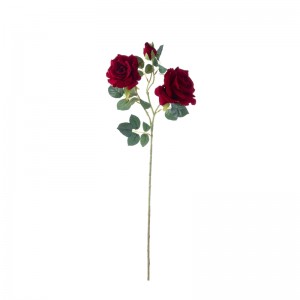 MW03504 مصنوعي گل گلاب گرم وڪرو شادي سينٽر پيس