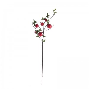 MW07503 Künstliche Blumenpflanze Granatapfel Großhandel für festliche Dekorationen