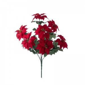 DY1-2598 Dekoracja świąteczna Kwiat bożonarodzeniowy Wysokiej jakości bożonarodzeniowe dekoracje