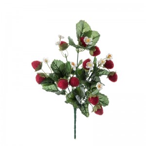 DY1-3610 Sztuczna roślina kwiatowa Truskawka Realistyczna dekoracja imprezowa