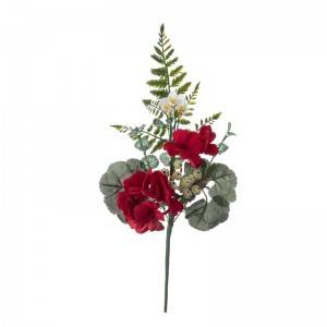 DY1-3615 Bouquet Flower Artificial Crabapple Diyariya Roja Evîndaran