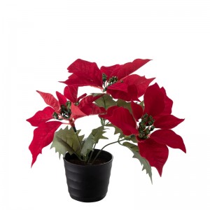 DY1-4054A Bonsai Fiore di Natale Decorazioni festive di vendita calde