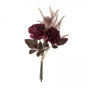 Bouquet de fleurs artificielles Dahlia, fleur décorative réaliste, DY1-4370