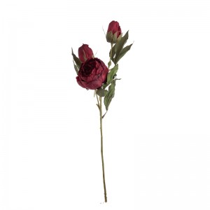DY1-4387A Fiore artificiale Peonia Fiore di vendita caldo Sfondo da parete