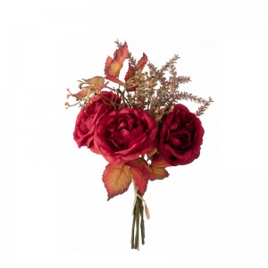 DY1-4577 Вештачки цветен букет божур Трговија на големо за свадбена декорација