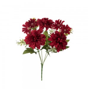 MW55717 Ramo de flores artificiales Dalia Flores y plantas decorativas realistas
