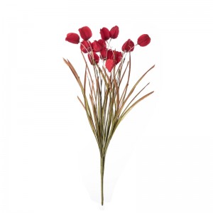 MW61548 Buquê de flores artificiais Cymbidium flor decorativa de venda quente